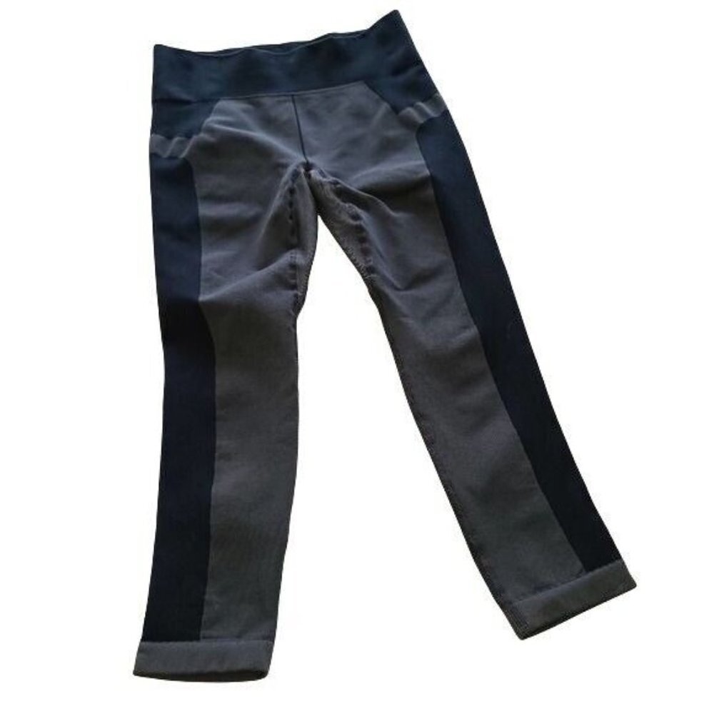 Under Armour Heat Gear Compression Capri Legging XS Black Gray
